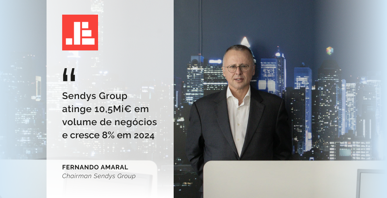 Sendys Group atinge 10,5 milhões de euros em volume de negócios e cresce 8% em 2024